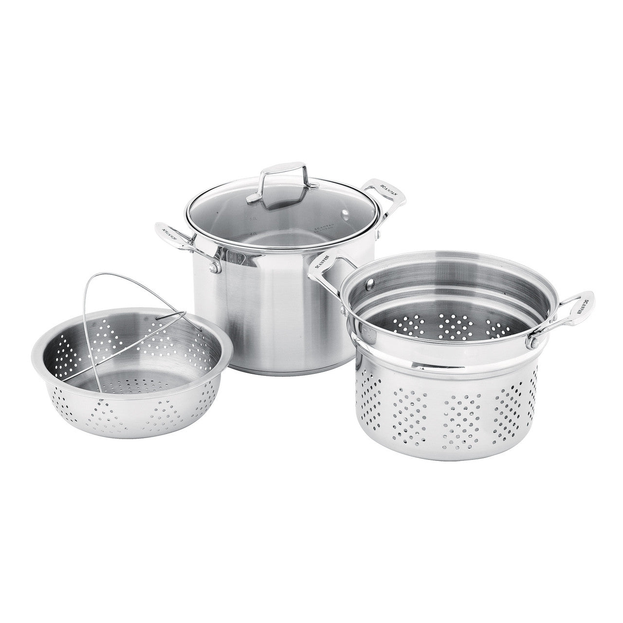 scanpan IMPACT パスタ　鍋 Impact 24cm Multi Pot Set – Scanpan
