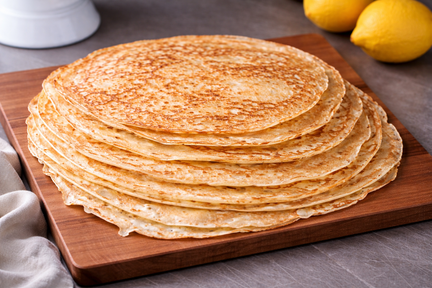 Classic Homemade Crepes