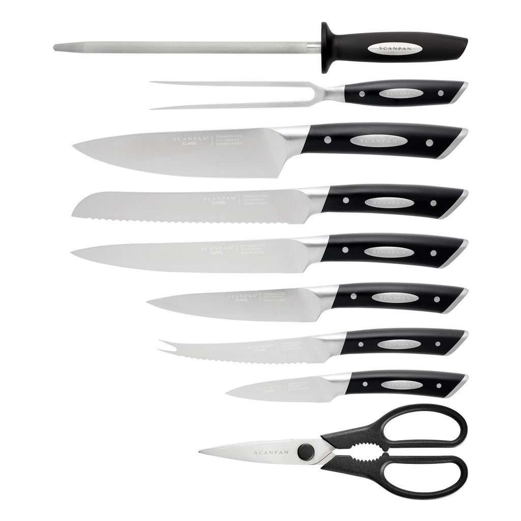 Classic 10 Piece Knife Block Set
