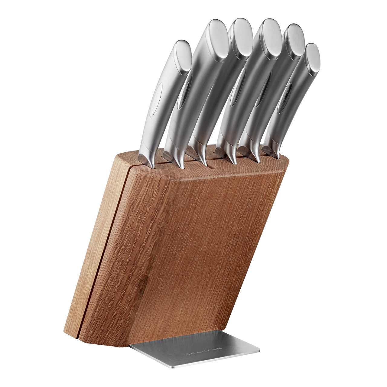 Classic Steel 7 Piece Knife Block Set