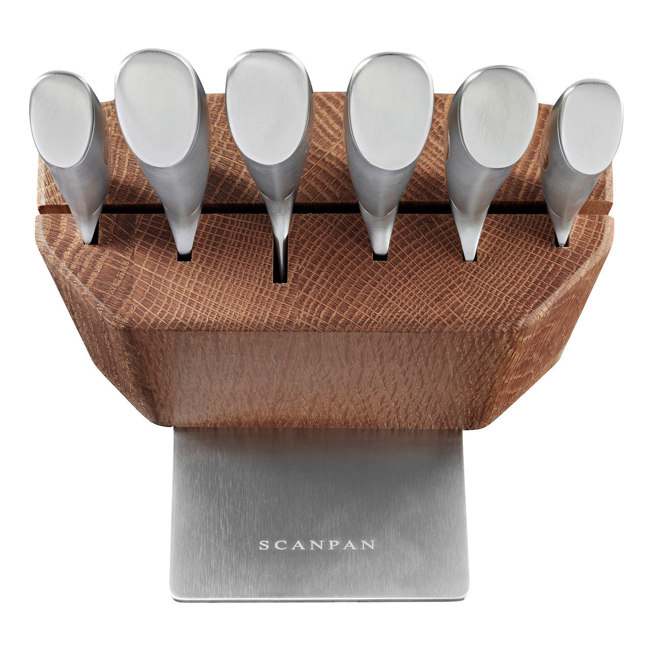 Classic Steel 7 Piece Knife Block Set