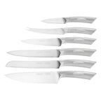 Classic Steel 7 Piece Knife Block Set