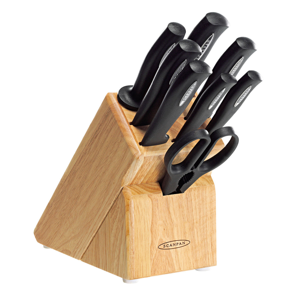 Microsharp 9 Piece Cutlery Block – Scanpan