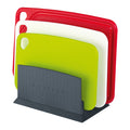 SPECTRUM 4 Piece Cutting Board with Stand