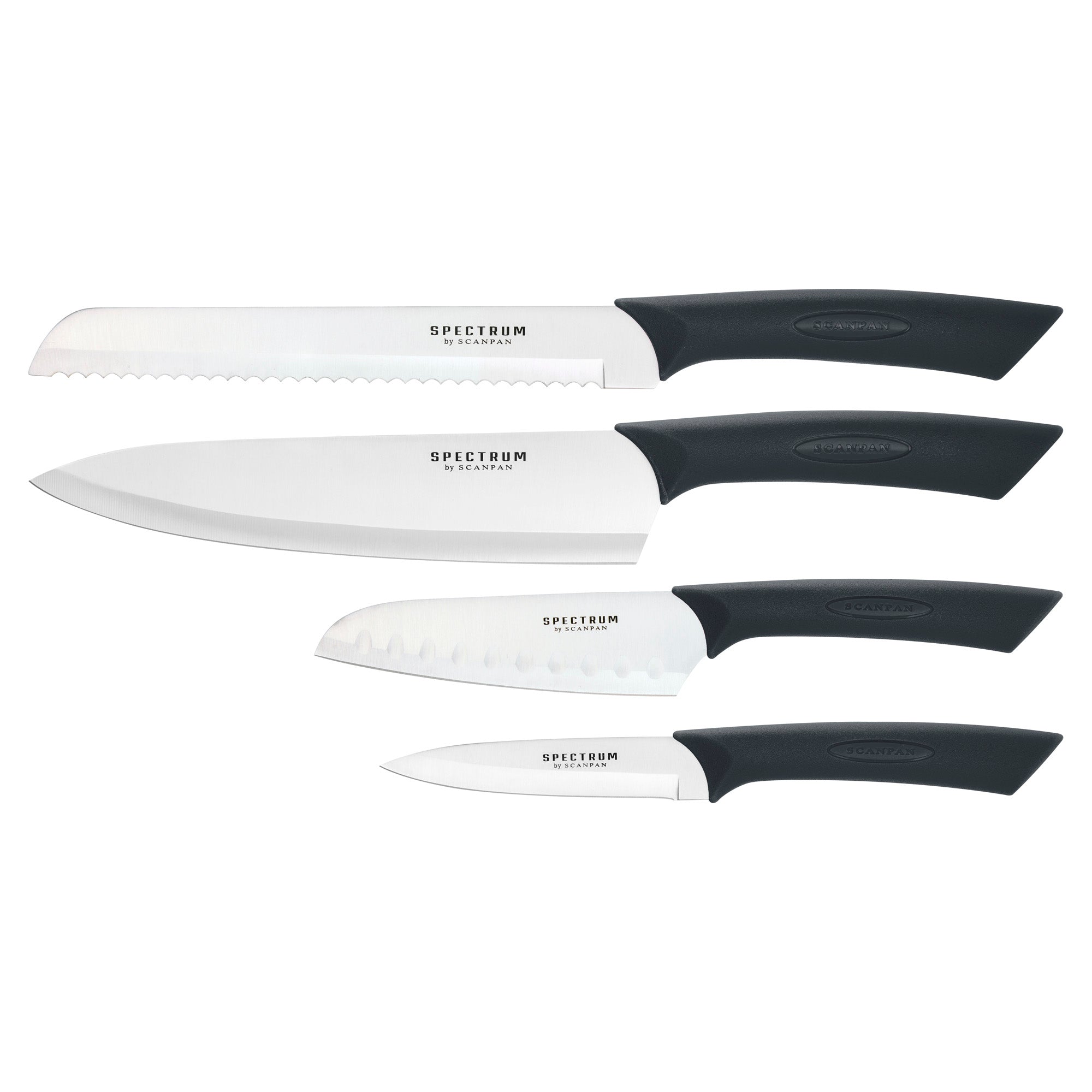 Spectrum by SCANPAN 4 Piece Knife Set