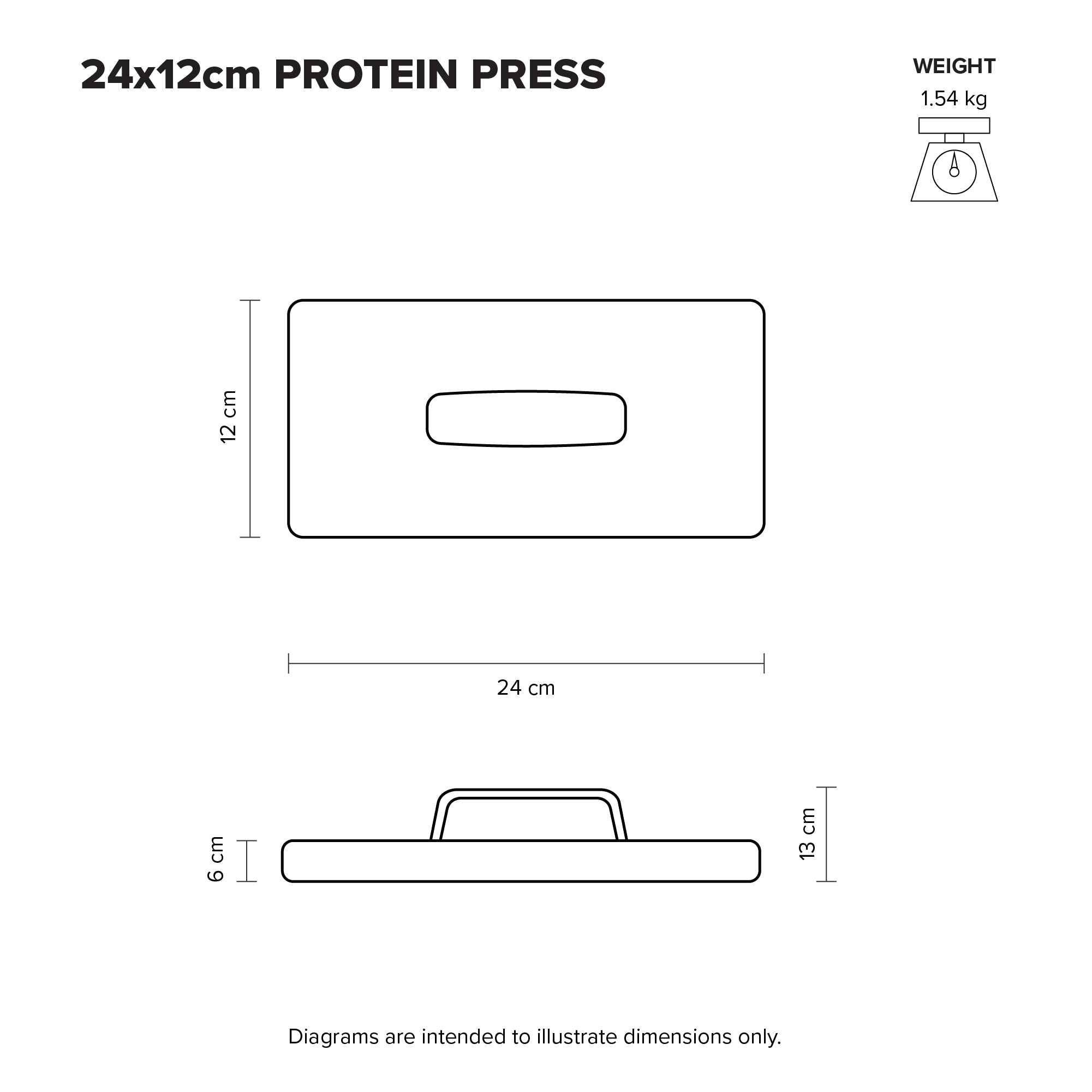 Impact Scanpan Protein Press - Rectangle