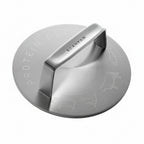 Silver kitchen tool with 'Scanpan' branding on a white background