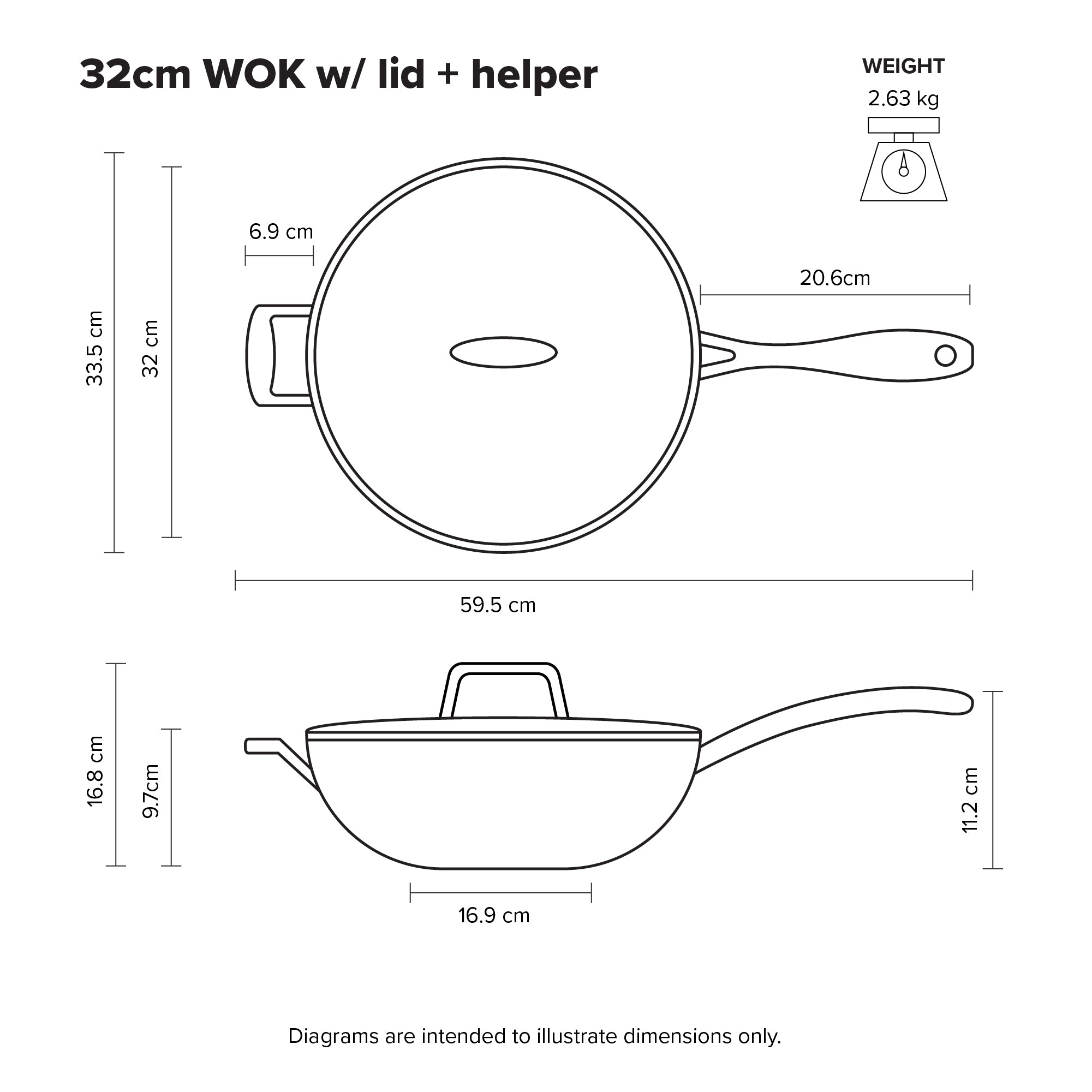 Impact Covered Wok