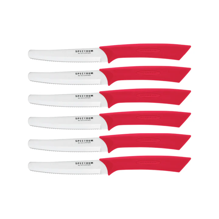 Spectrum Steak Knife 6 Piece Set 10cm