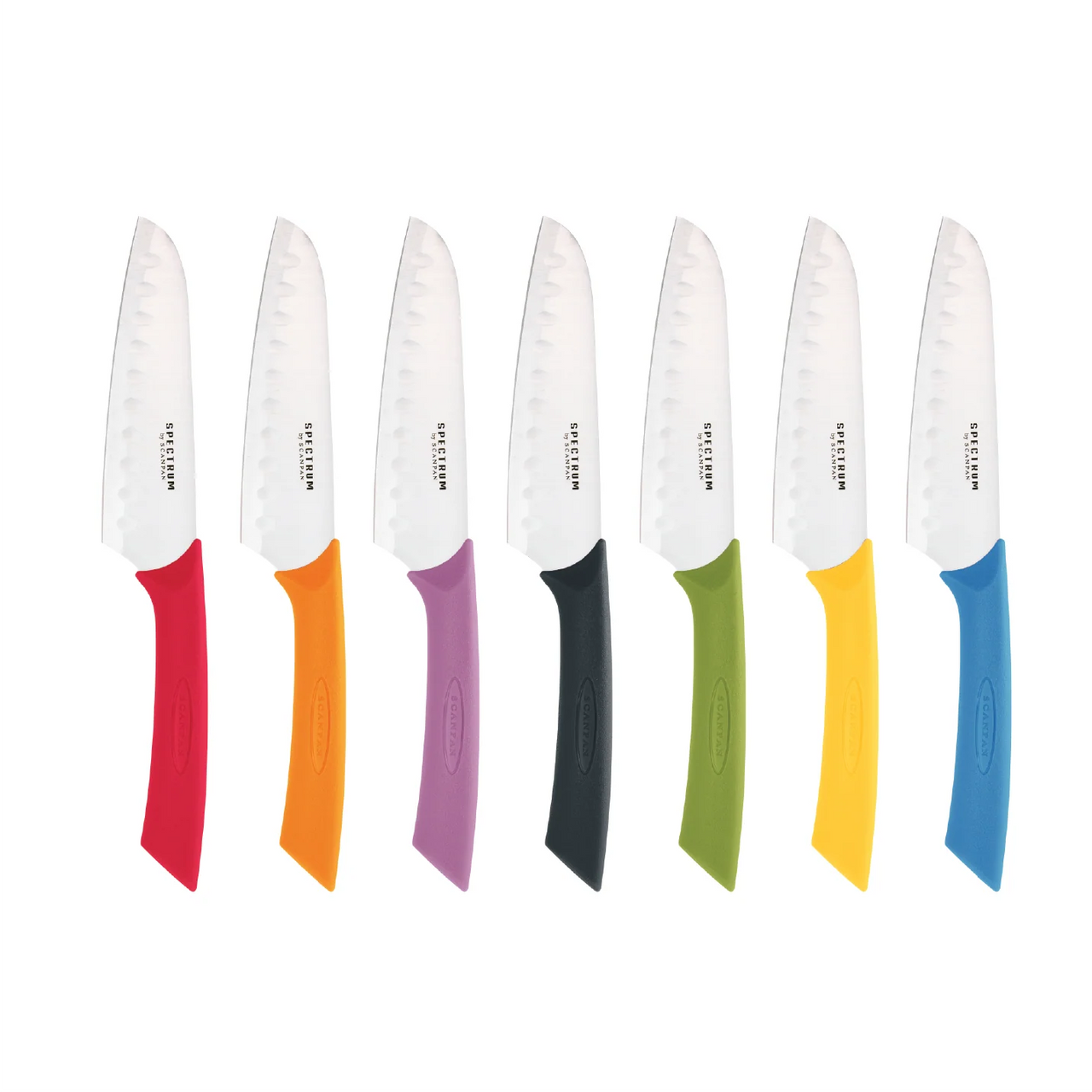 Spectrum  Santoku Knife 12.5cm Spinach Green